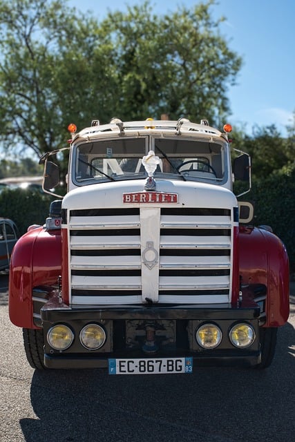 Kamión, Vintage, Berliet, Odťahovka