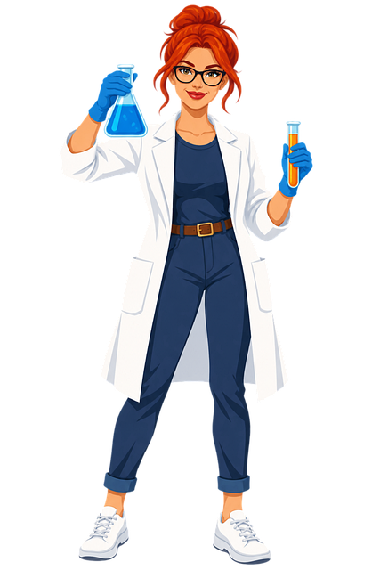 Femeie Om De Știință, Laborator, Chimie