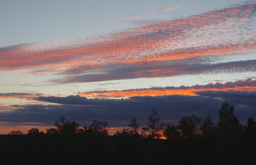 Free Sunset Clouds photo and picture