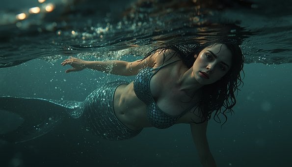 Free Mermaid Fantasy illustration and picture