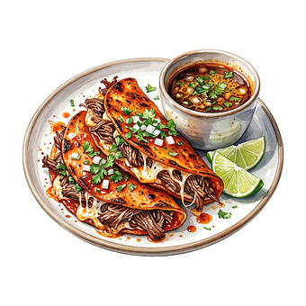 Free Tacos Birria vector and picture