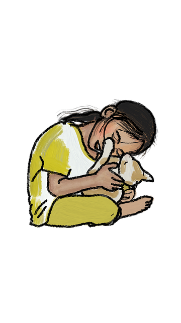 Free Cat Girl illustration and picture