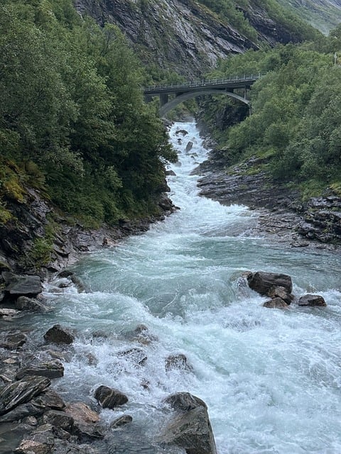 Free River Stream Bridge photo and picture