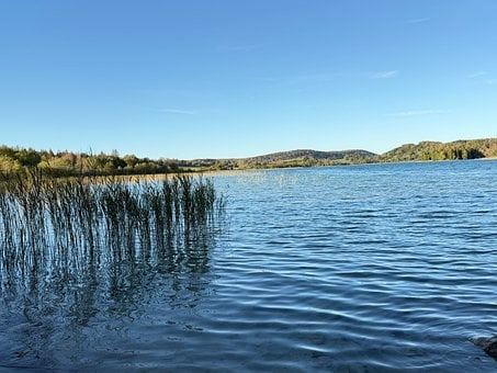 Lago, Naturaleza, Agua, Cielo Azul