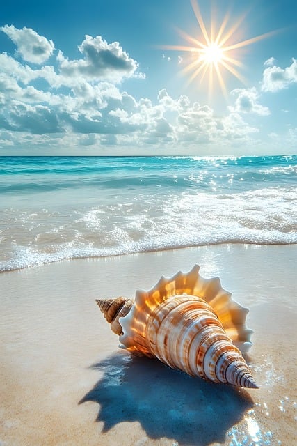 Strand, Skal, Om, Sand, Kyst, Ferie