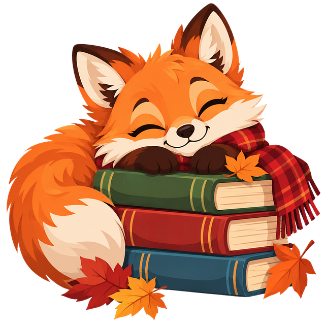 Free Fox Book vector and picture