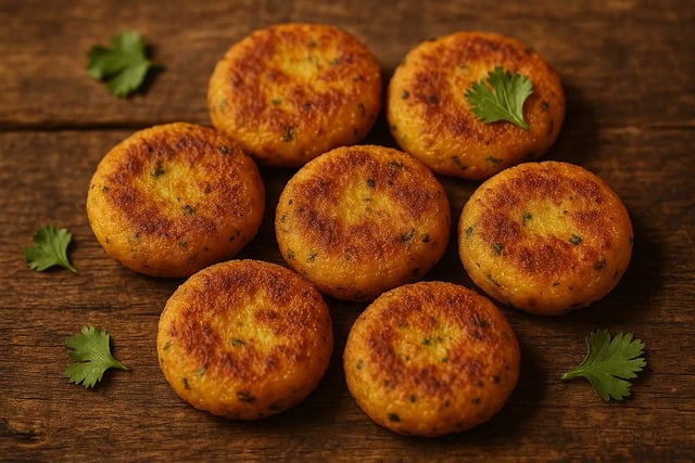 Free Potato Pancake Indian Street Food photo and picture