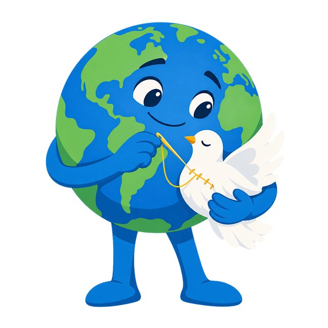 Free earth day peace symbol peace vector