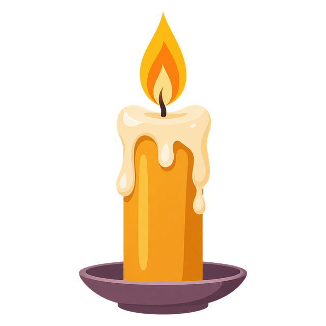 Free candle burning candle candle flame vector