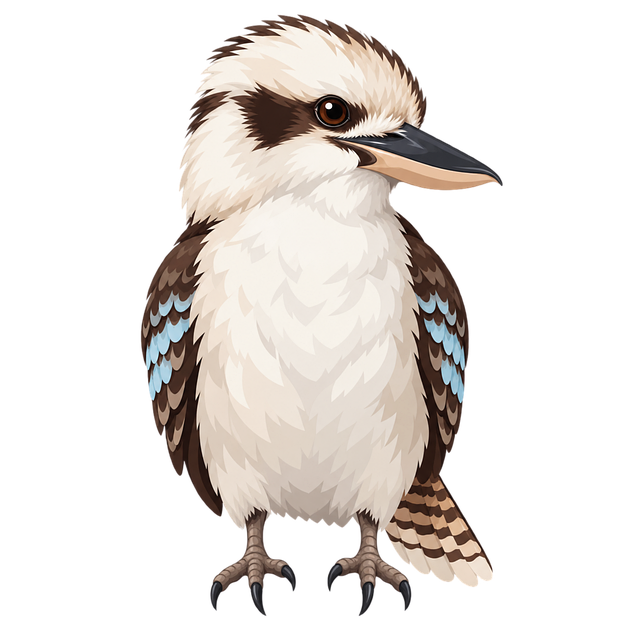 Free laughing kookaburra bird nature vector