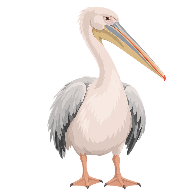 Pelican, Pelican Alb, Pasăre