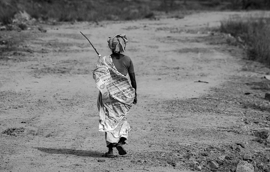 Free Woman Walking photo and picture