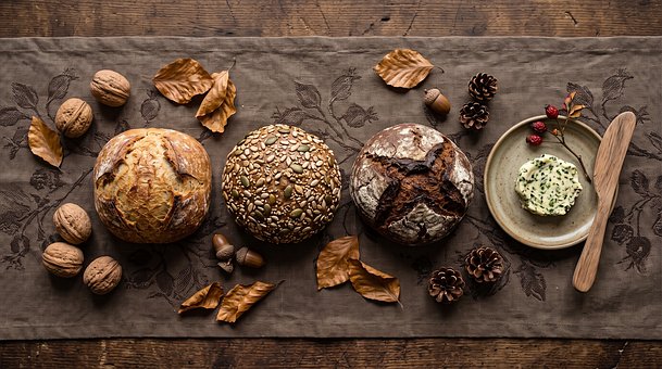 Free Bread Pumpkin Seeds illustration and picture