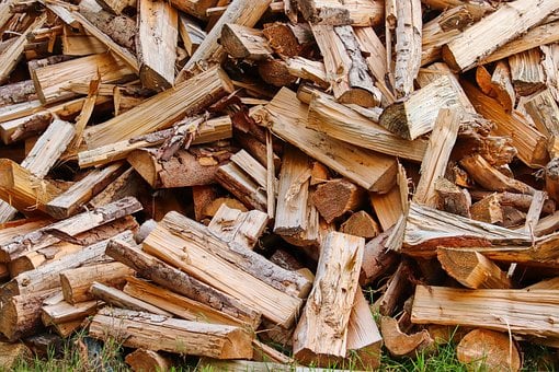 Madera, Leña, Troncos De Madera