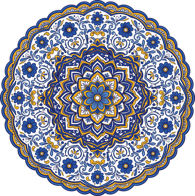 Free Mandala Symmetry vector and picture
