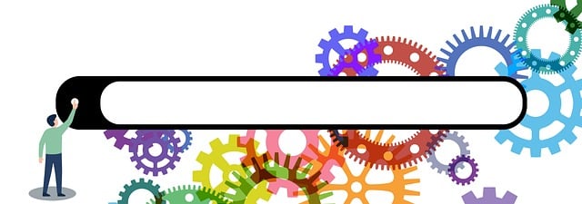 Free Search Gears illustration and picture