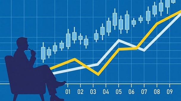 Free Financial Chart Data Analysis illustration and picture