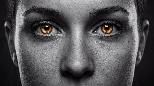 Free Eyes Yellow illustration and picture