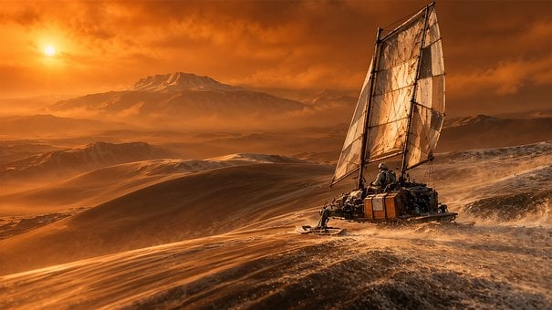 Free Sci-Fi Desert photo and picture