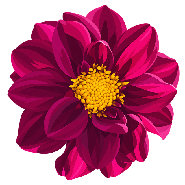 Free Pink Dahlia Flower vector and picture