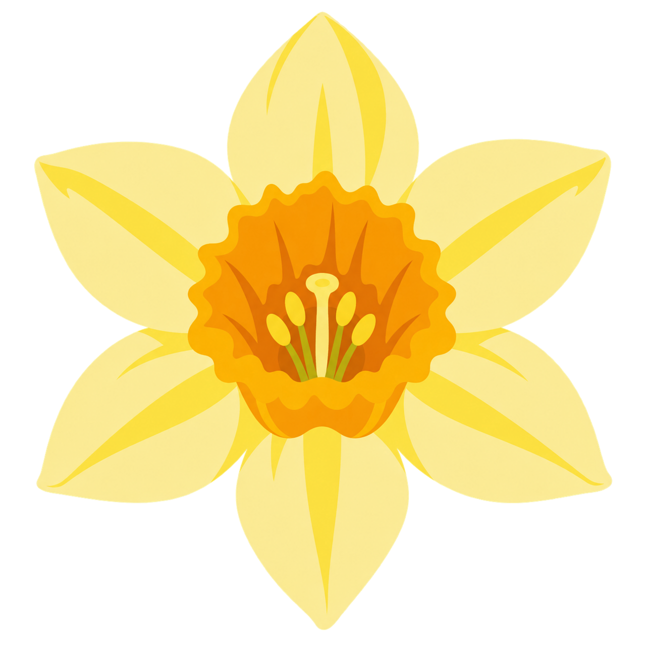 Download free HD stock image of Daffodil Flower Free daffodil flower yellow vector