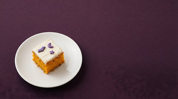 Bolo De Abóbora, Fatia De Bolo
