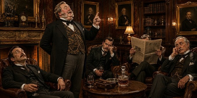 Free Gentlemen'S Club Men illustration and picture
