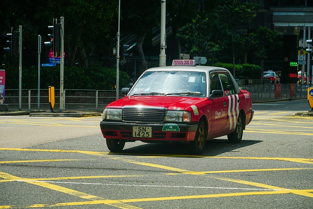 Free Taxi Hongkong photo and picture