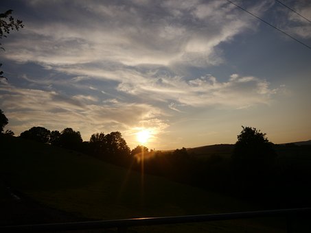 Paisagem, Natureza, Pôr Do Sol, Céu