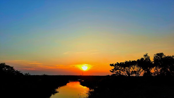 Free Sunset Nature photo and picture