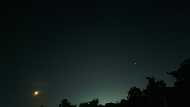 Free Stars Moon photo and picture