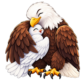 Free Eagle Parents illustration and picture
