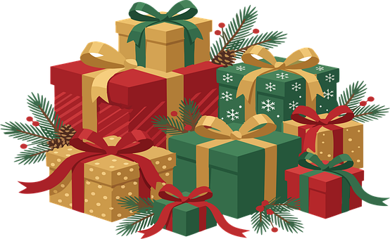 Free Christmas Gift vector and picture