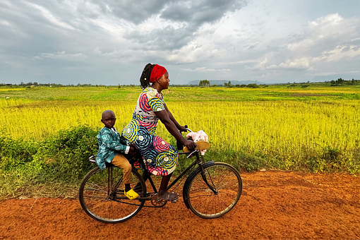 Free Bicycle Mother photo and picture
