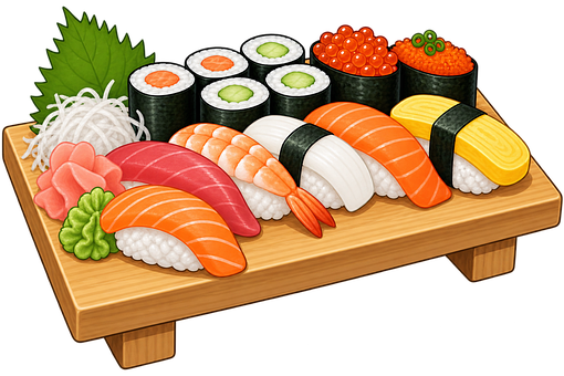 Free Sushi Nigiri illustration and picture
