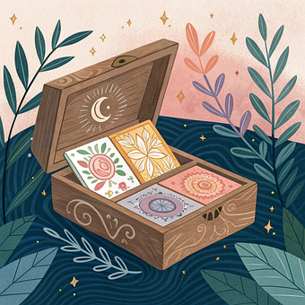 Boks, Kort, Tarot, Mystisk, Åndelig