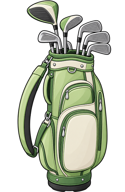 Free Golf Golf Bag illustration and picture