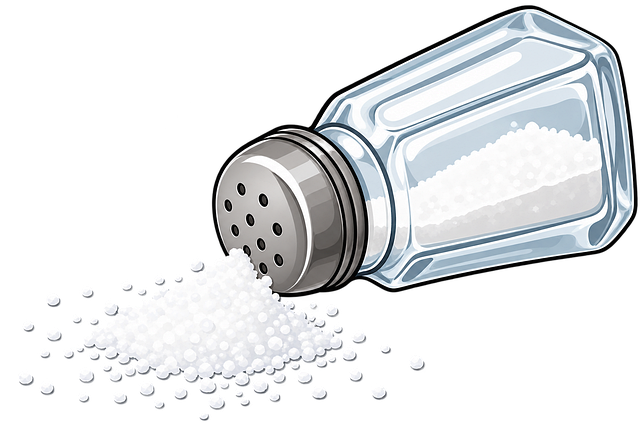 Free salt salt shaker spilled illustration