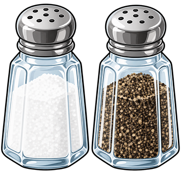 Free Salt Pepper illustration and picture