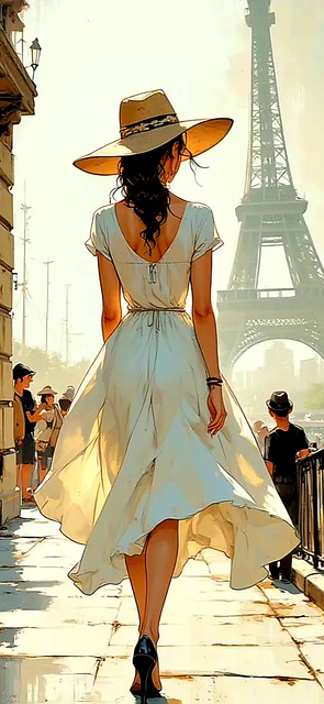 Free Eiffel Tower Paris illustration and picture