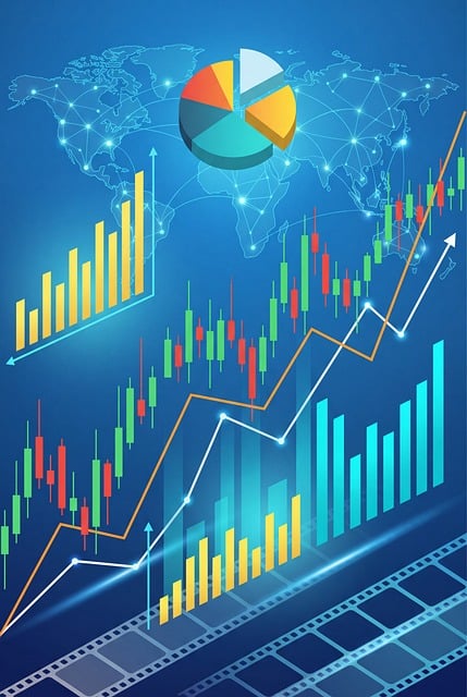 Free Financial-Chart World-Map illustration and picture