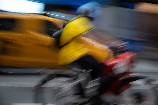 Free Bicyclist Blur photo and picture