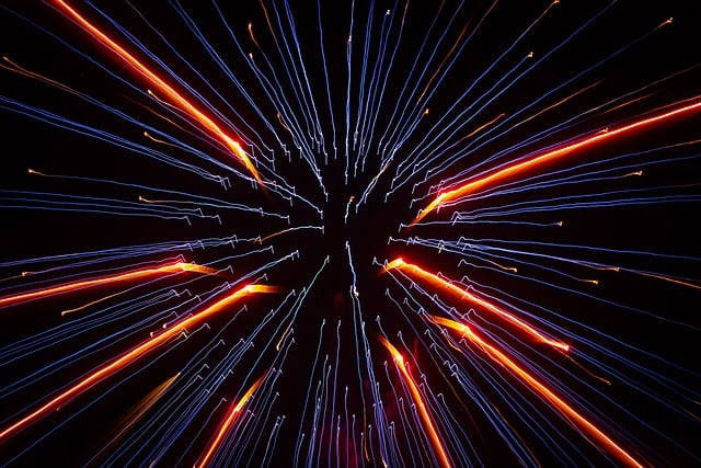 Free Fireworks Light Show photo and picture