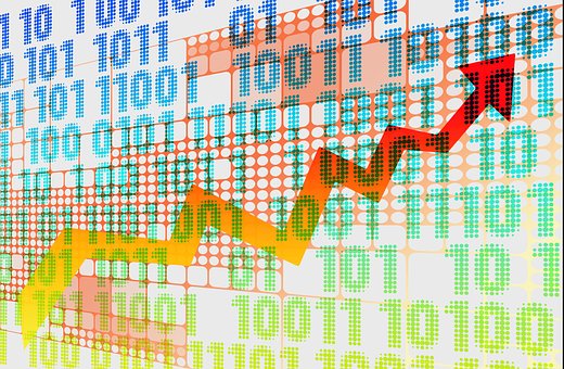 Free Graph Up Arrow illustration and picture