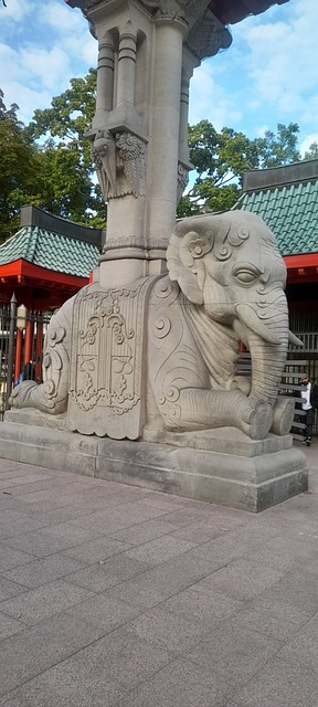 Elefant, Skulptur, Architektur