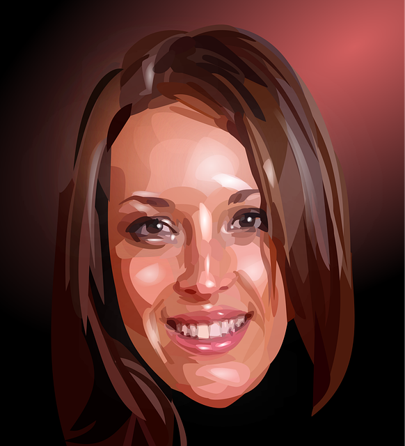 Free Face Woman vector and picture