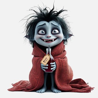 Vampiro, Halloween, Engraçado