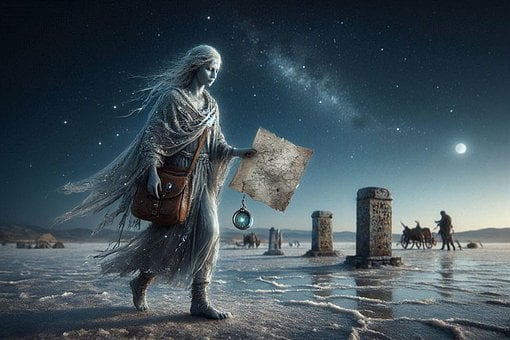 Free Ghost Traveler illustration and picture