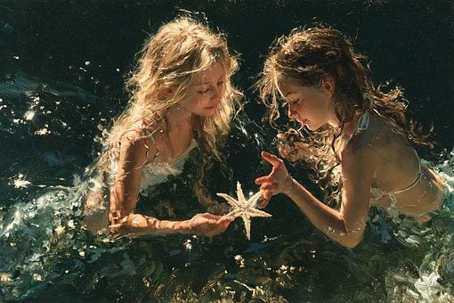 Free Girls Children illustration and picture
