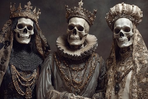 Free Skeleton Halloween illustration and picture